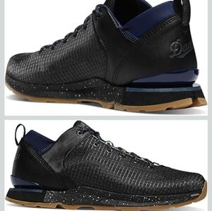 Danner Black Sneakers with Navy Details